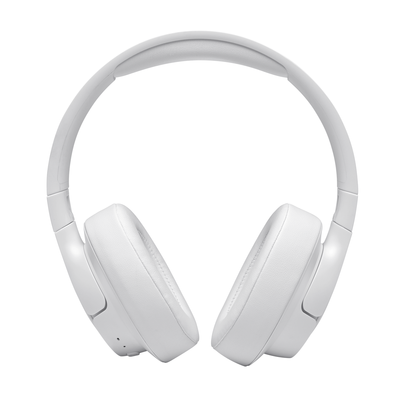 JBL Tune 710BT - White - Wireless Over-Ear Headphones - Front